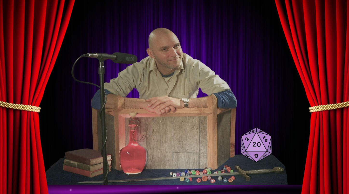 eric the bald play the roles team building games